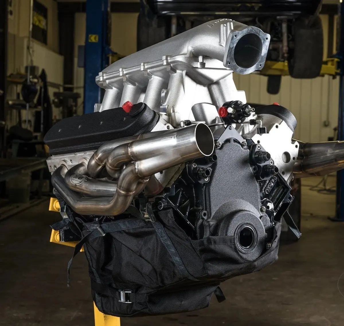 Motion Raceworks Ls1 Engine Diaper, Nhra & Ihra Approved (For Motor Plate, No Cutouts) 1