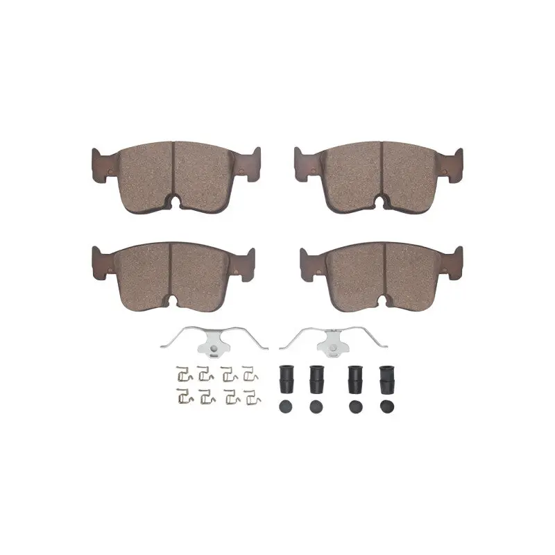 R1 22-25 Audi A3 Front Ceramic Pads & Hardware Kit 1