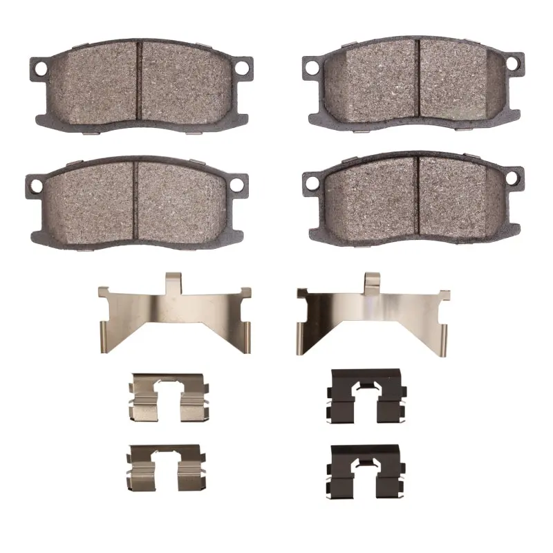R1 79-82 Honda Civic Sedan Front Optimum Oe Pads & Hardware Kit 1