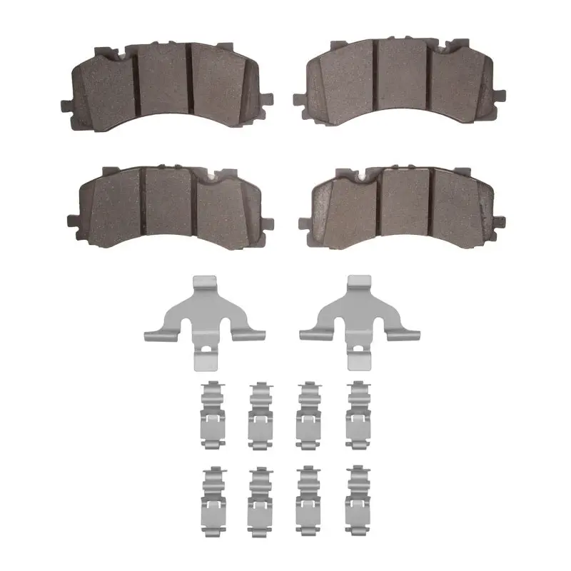 R1 2019-2025 Audi A8 Front R1 Euro Ceramic Pads & Hardware Kit 1