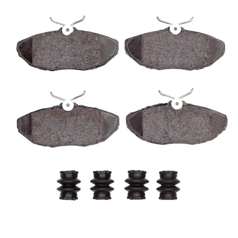 R1 00-06 Dodge Viper Rear Semi Met Pads & Hardware Kit 1