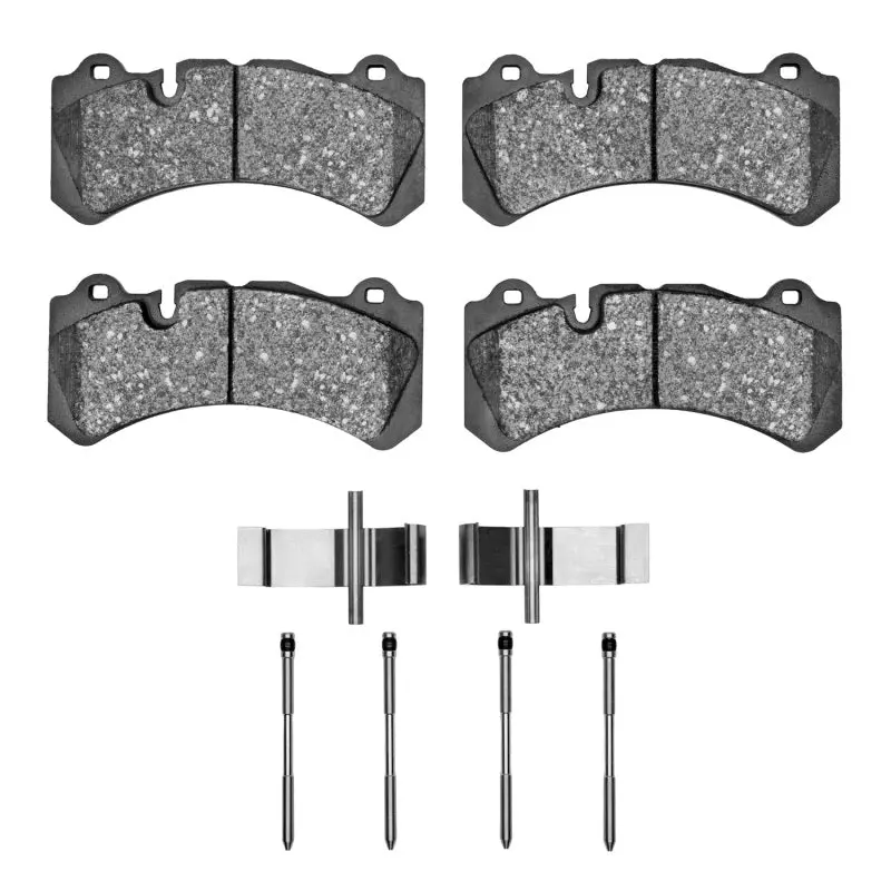 R1 16-17 Volvo S60 Front Semi Met Pads & Hardware Kit 1