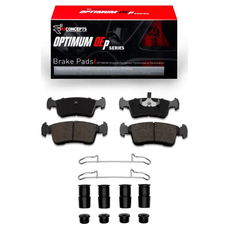 R1 86-94 Suzuki Samurai Front Optimum Oe Brake Pads & Hardware Kit 1