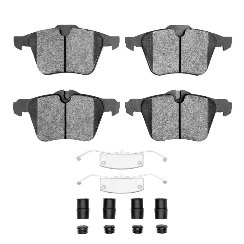 R1 10-19 Jaguar Xj Front Semi Met Pads & Hardware Kit 1