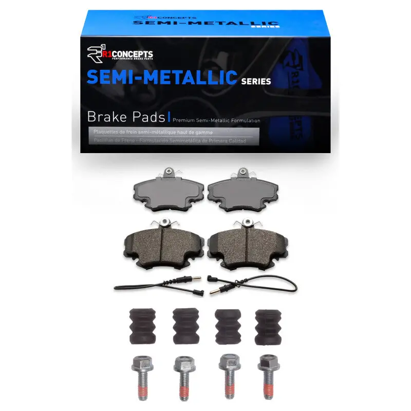 R1 02-10 Nissan Platina(Mexico) Front Semi Met Pads & Hardware Kit 1