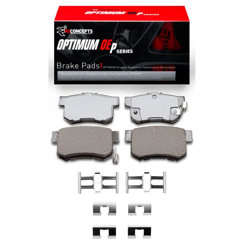 R1 95-11 Acura Rl Rear Optimum Oe Pads & Hardware Kit 1