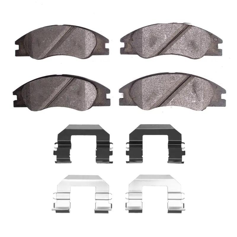 R1 04-09 Kia Spectra5 Front Optimum Oe Brake Pads & Hardware Kit 1