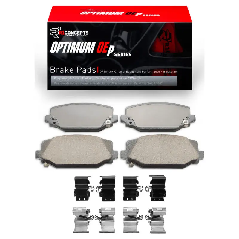 R1 21-25 Jeep Grand Cherokee L Rear Optimum Oe Pads & Hardware Kit 1