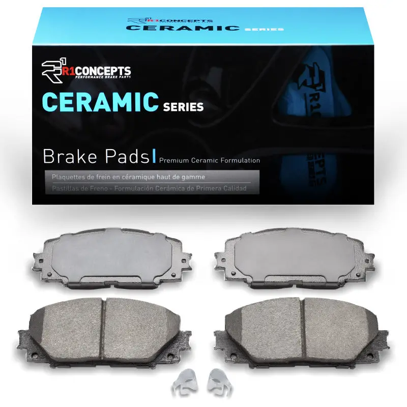 R1 10-22 Lexus Ct200h Front R1 Ceramic Brake Pads 1