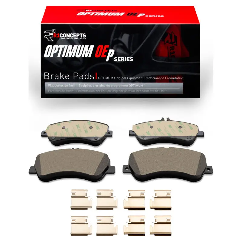 R1 10-15 Mercedes-Benz Glk350 Front Optimum Oe Pads & Hardware Kit 1