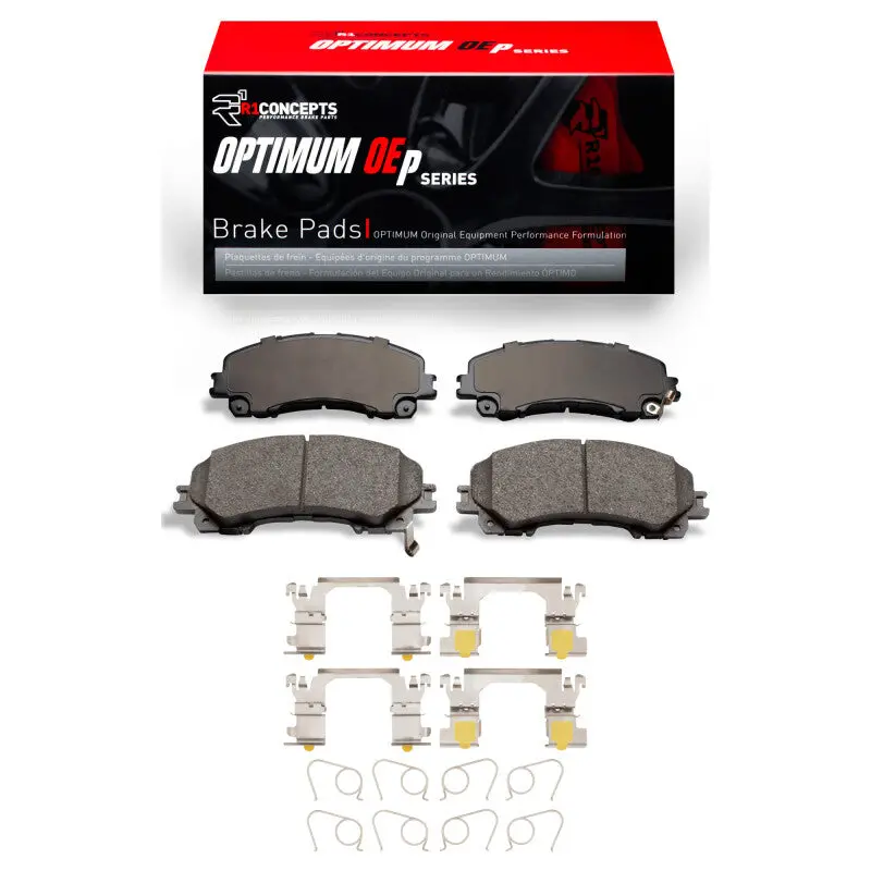 R1 2019-2024 Infiniti Qx55 Front R1 Optimum Oe Pads & Hardware Kit 1