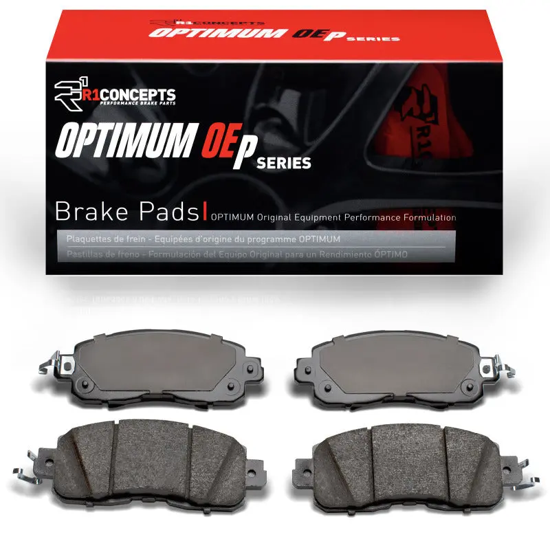 R1 13-25 Nissan Leaf Front R1 Optimum Oe Brake Pads 1