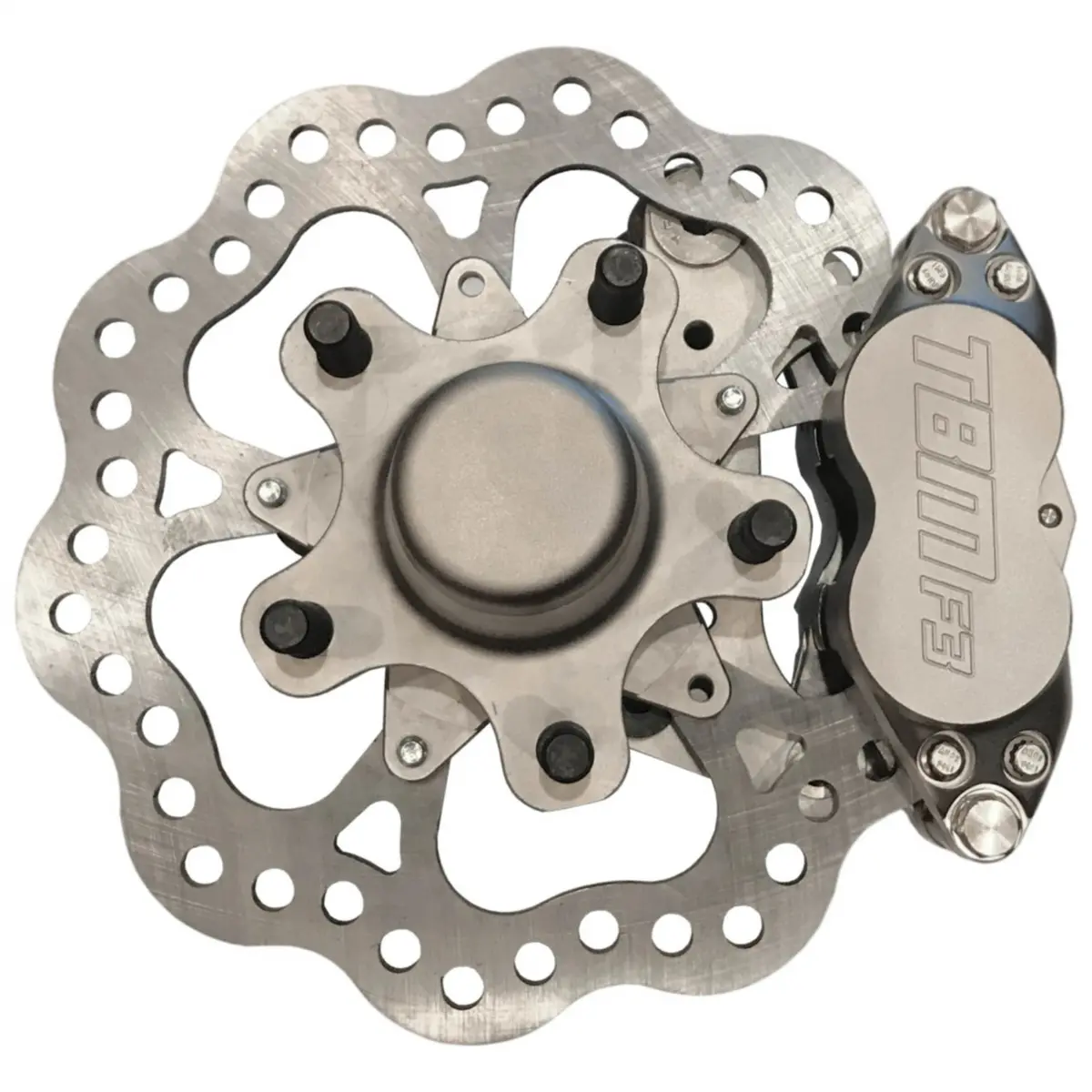 1964-72 Oldsmobile Cutlass Drag Racing Front Brake Kit (F3 Caliper) 001-0265 1