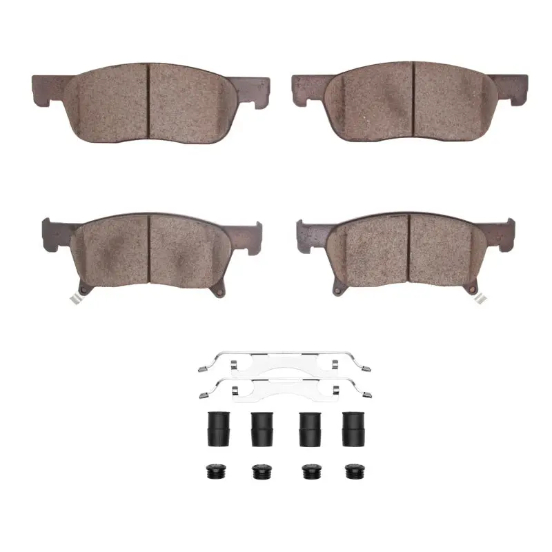 R1 2019-2025 Subaru Ascent Front R1 Ceramic Pads & Hardware Kit 1