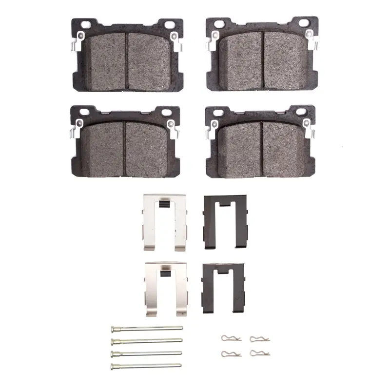 R1 2017-2019 Genesis G90 Rear R1 Ceramic Pads & Hardware Kit 1
