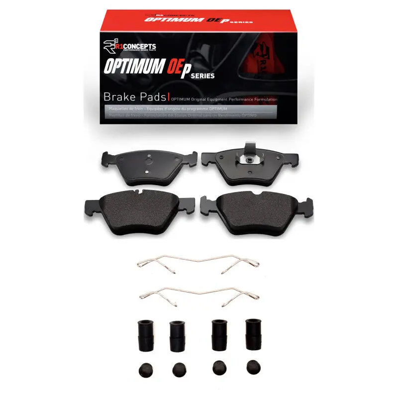 R1 96-08 Chrysler Crossfire Front Optimum Oe Pads & Hardware Kit 1