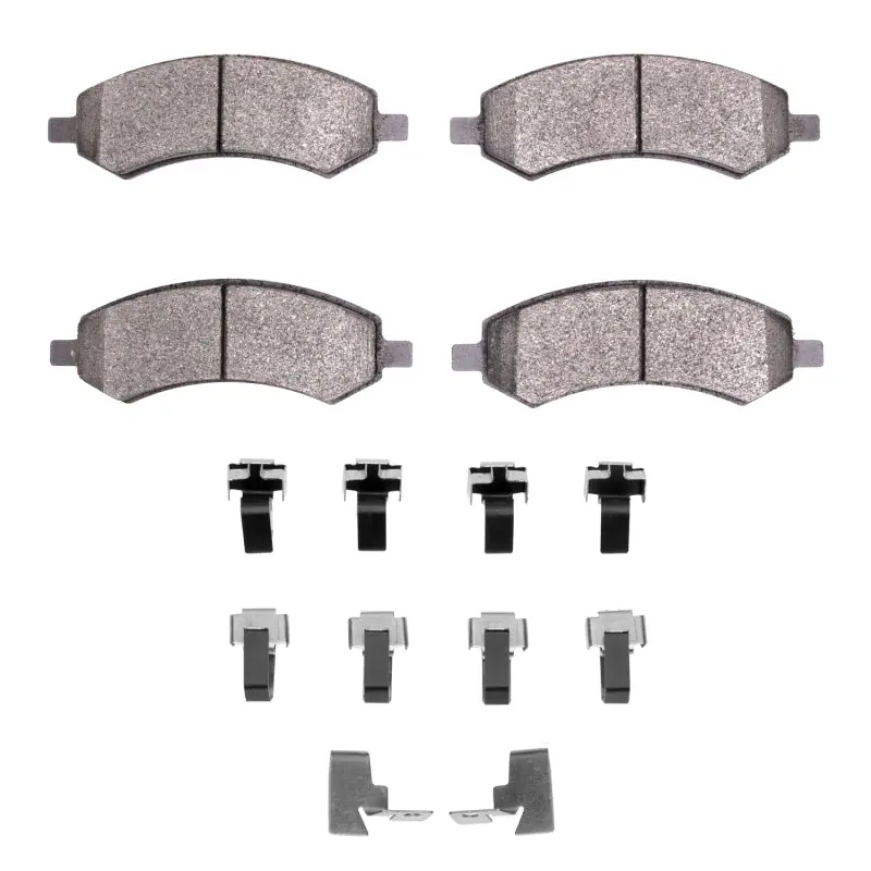 R1 2005-2024 Chrysler Aspen Front R1 Semi Met Pads & Hardware Kit 1