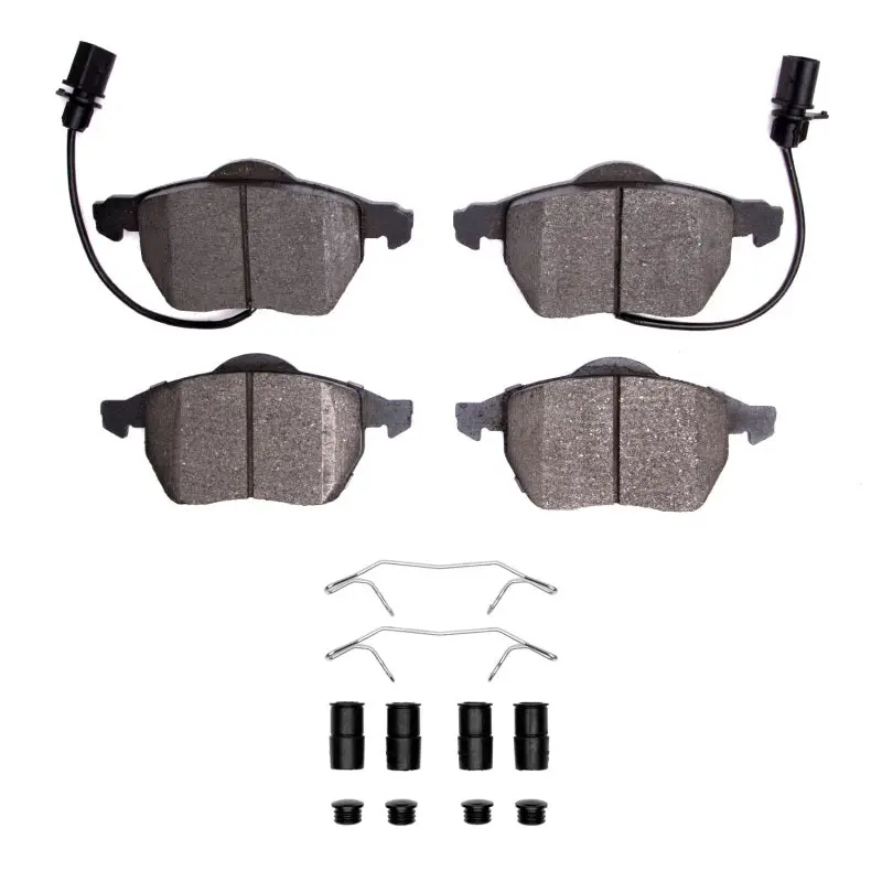 R1 98-08 Audi A4 (Usa/Canada) Front Semi Met Pads & Hardware Kit 1