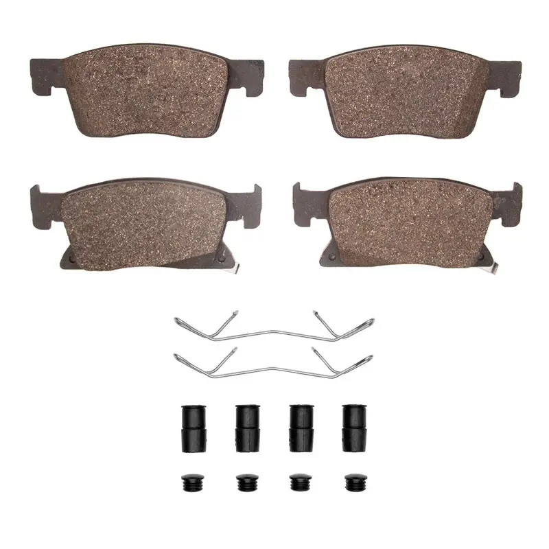 R1 16-19 Chevrolet Cruze Front Ceramic Pads & Hardware Kit 1