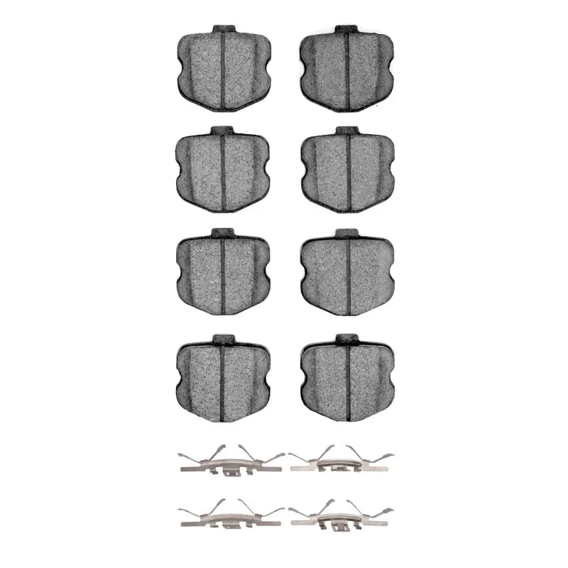 R1 06-13 Chevrolet Corvette Rear Optimum Oe Pads & Hardware Kit 1