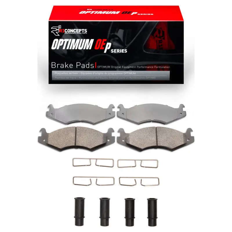 R1 1992-2006 Hummer H1 Front/Rear R1 Optimum Oe Pads & Hardware Kit 1