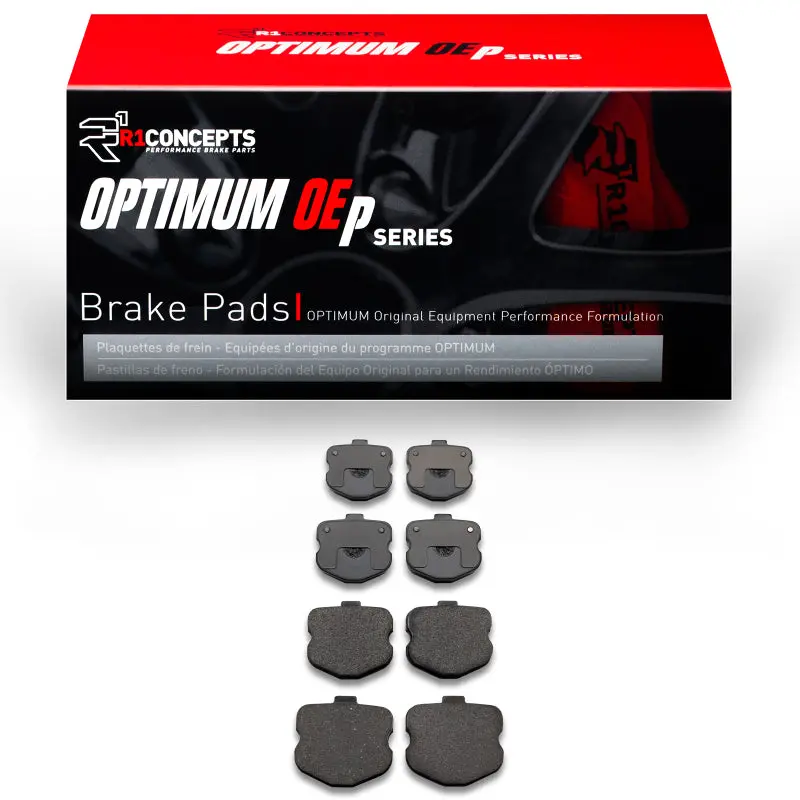 R1 06-13 Chevrolet Corvette Rear R1 Optimum Oe Brake Pads 1