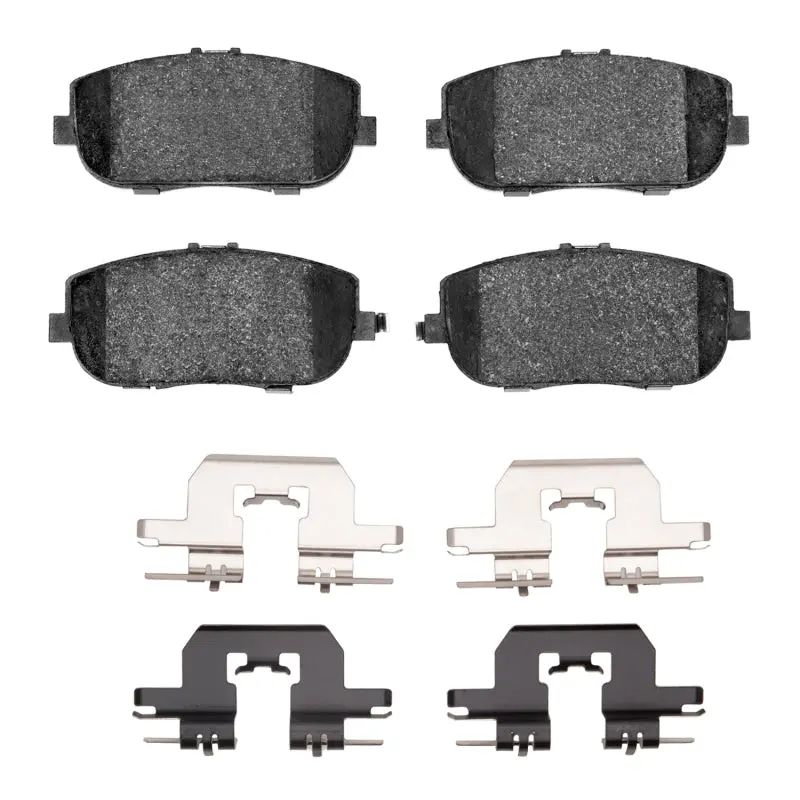 R1 06-25 Fiat 124 Spider Rear Euro Ceramic Pads & Hardware Kit 1