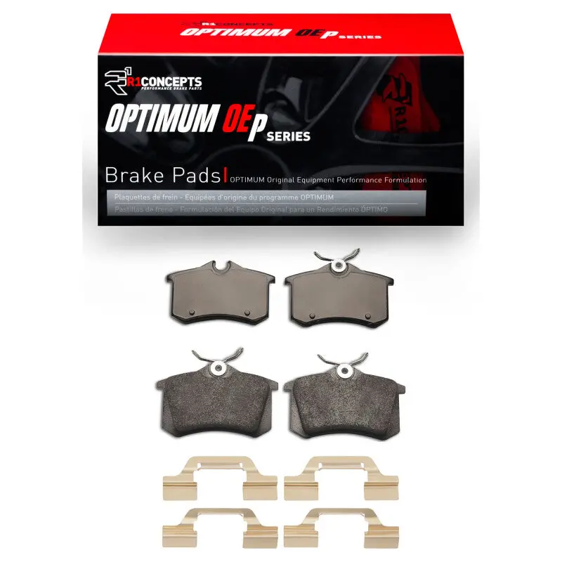 R1 03-06 Volkswagen Golf Rear Optimum Oe Pads & Hardware Kit 1