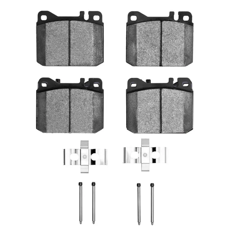 R1 1985-1991 Mercedes-Benz 300Sel Front R1 Semi Met Pads & Hardware Kit 1