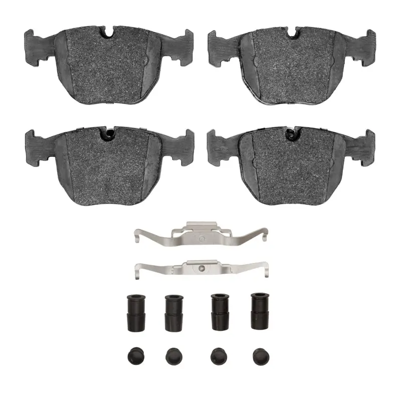 R1 00-03 Bmw 540I Front Semi Met Pads & Hardware Kit 1
