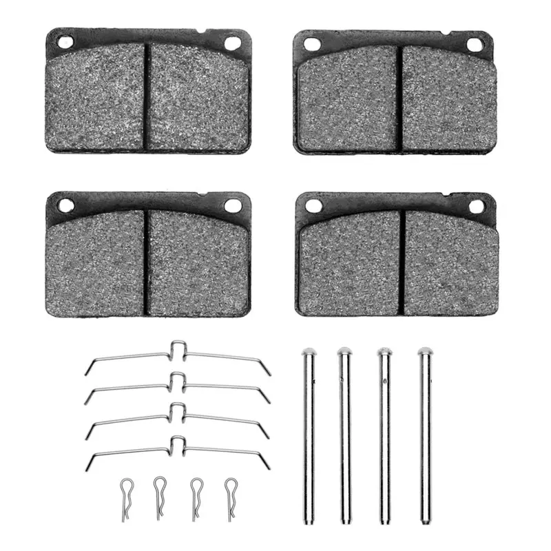 R1 1976-1993 Volvo 264 Front R1 Semi Met Pads & Hardware Kit 1