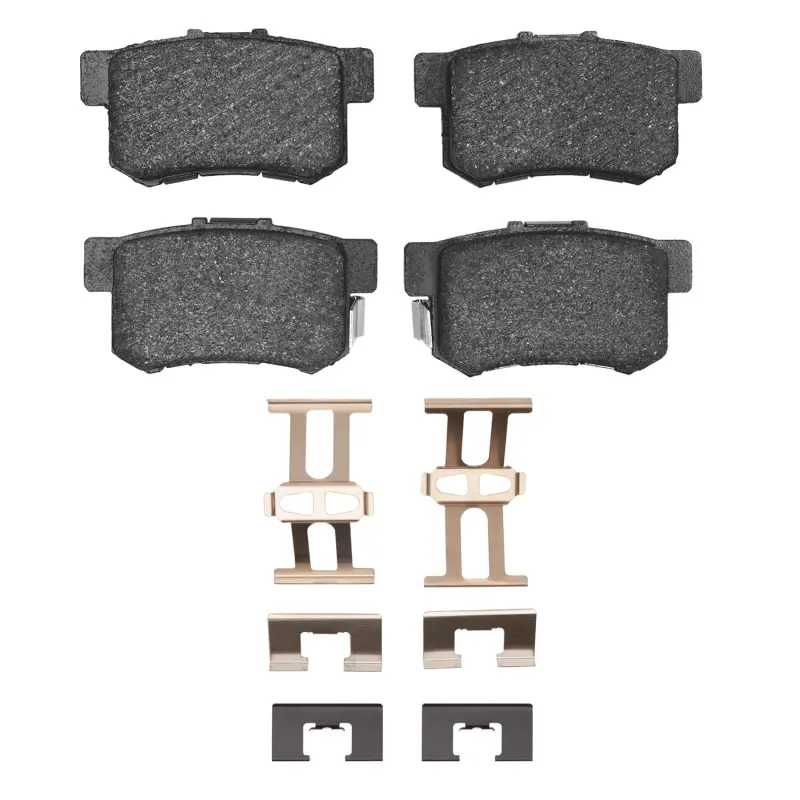 R1 99-04 Acura Rl Rear Semi Met Pads & Hardware Kit 1
