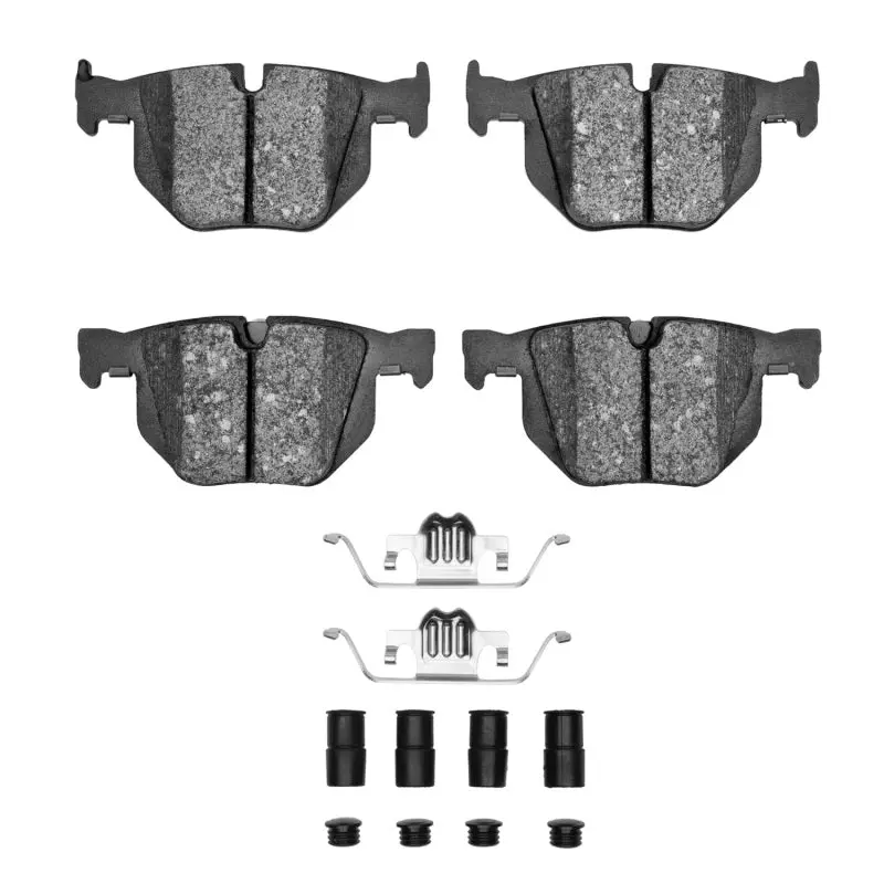R1 07-19 Bmw X5 Rear Semi Met Pads & Hardware Kit 1