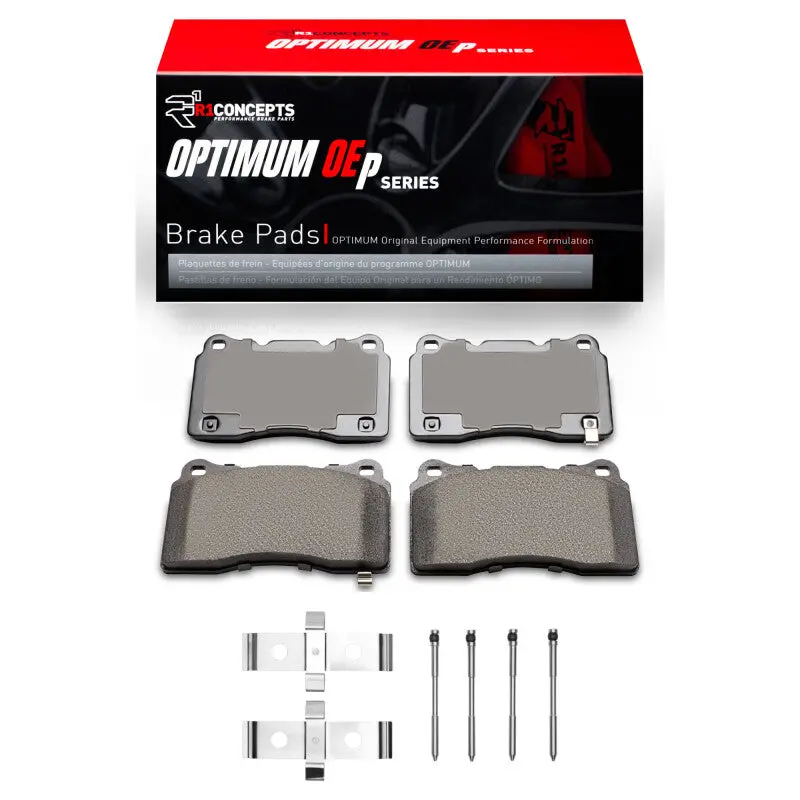 R1 05-06 Ford Gt Front Optimum Oe Pads & Hardware Kit 1