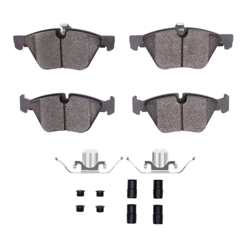 R1 04-10 Bmw 525I (Mexico) Front Semi Met Pads & Hardware Kit 1