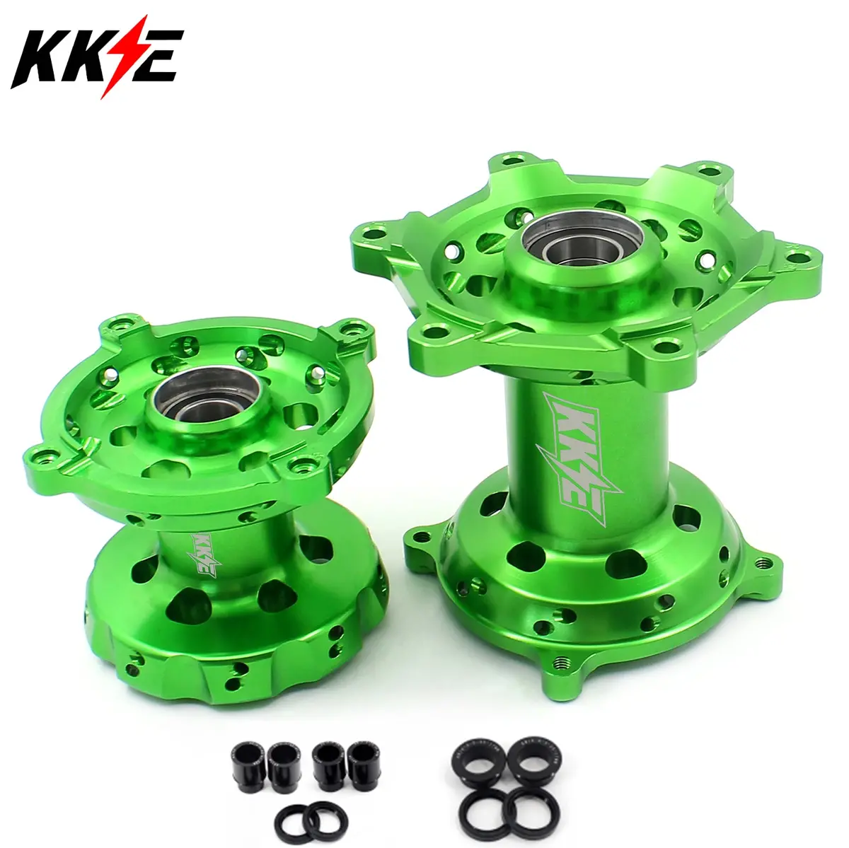 Kke Oem Size Cnc Aluminum Wheel Hub Set For Kawasaki Kx250f Kx450f 2006-2018 1