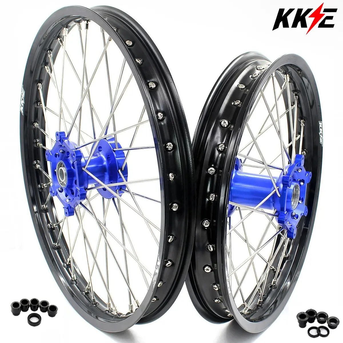 Kke 21"&19" Dirtibke Wheels Rim For Yamaha Yz125 Yz250 Yz250f Yz450f 1