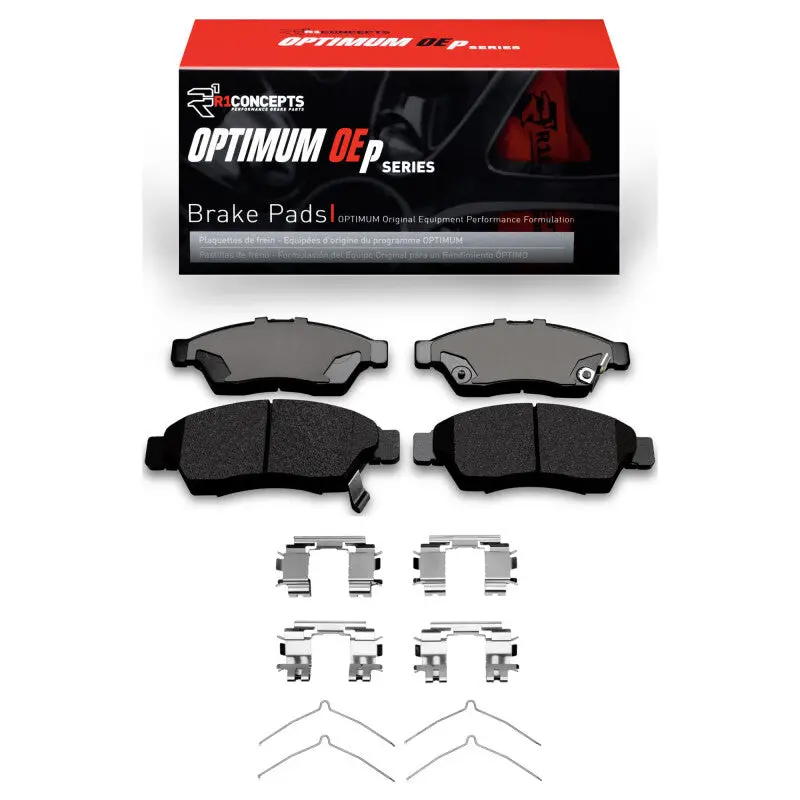 R1 06-07 Suzuki Aerio Front Optimum Oe Pads & Hardware Kit 1
