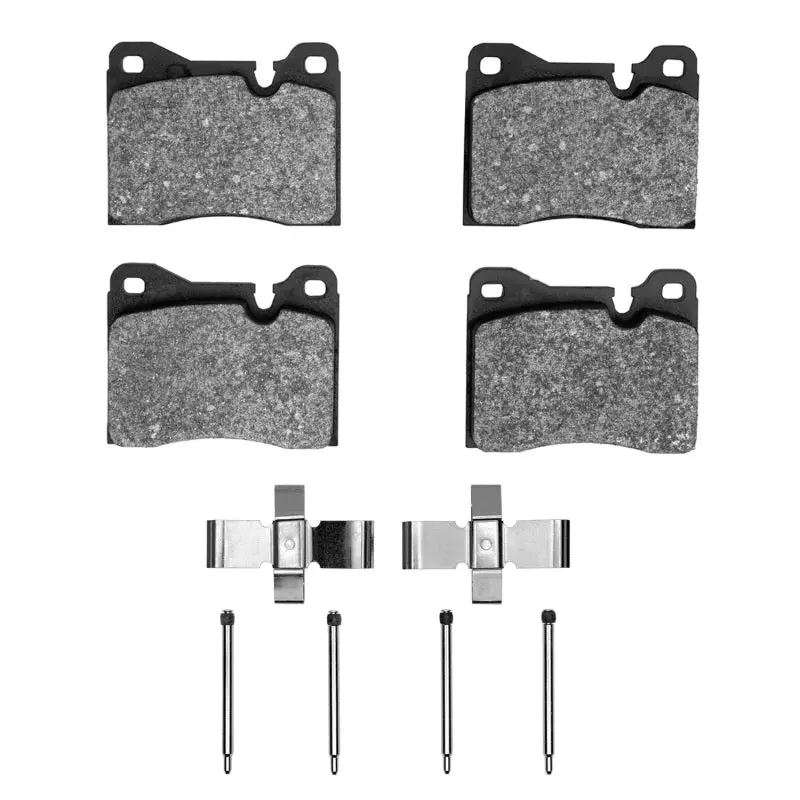 R1 76-86 Bmw 733I Front Semi Met Pads & Hardware Kit 1