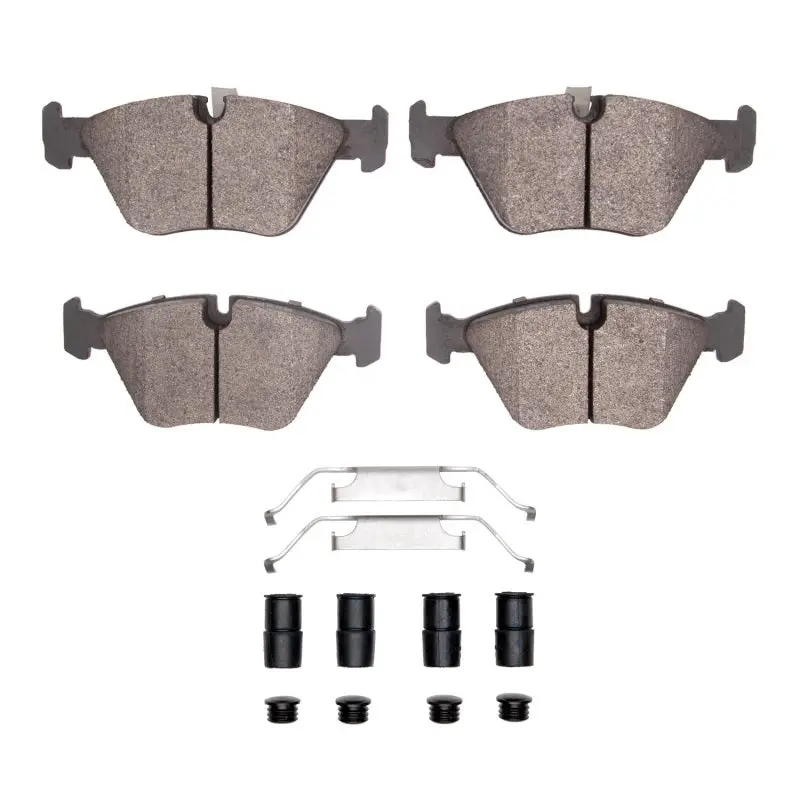 R1 06-08 Bmw Z4 Front Semi Met Pads & Hardware Kit 1