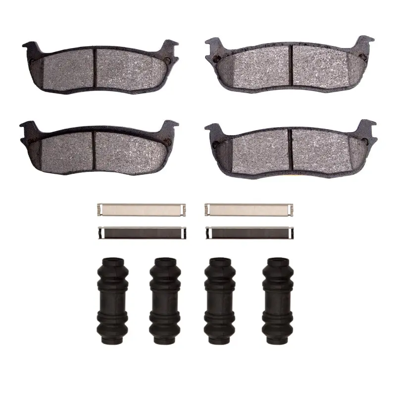 R1 97-11 Ford F-150 Rwd Rear Performance Off-Road/Tow Brake Pads & Hardware Kit 1