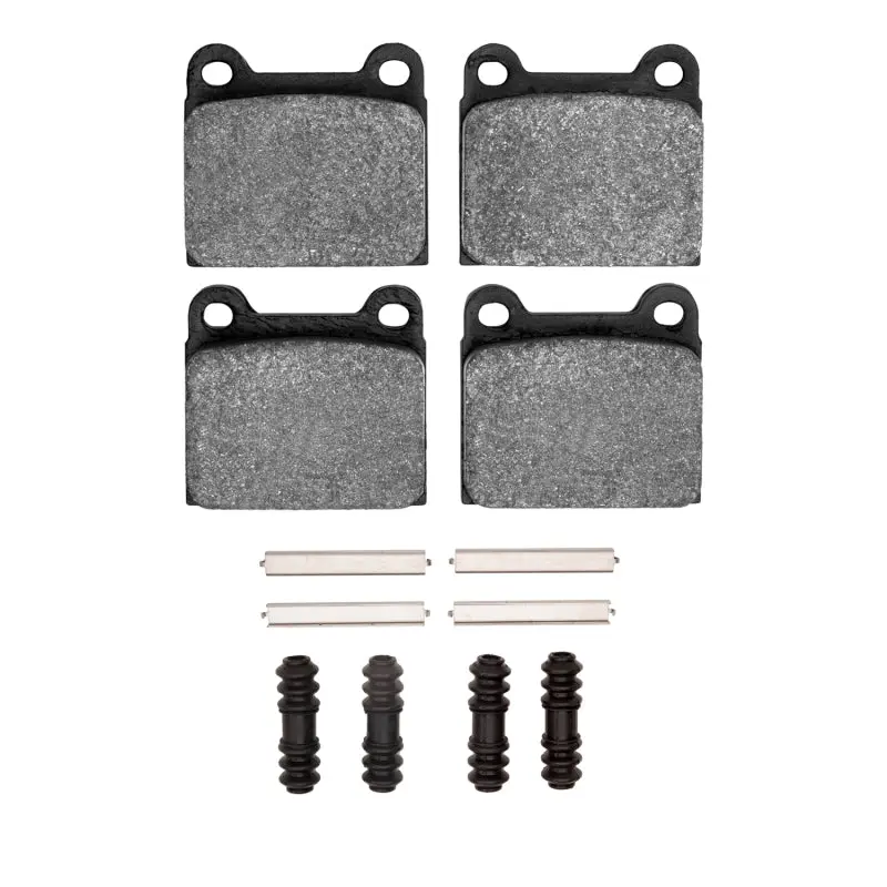 R1 67-91 Mercedes-Benz 300Cd Rear Semi Met Pads & Hardware Kit 1