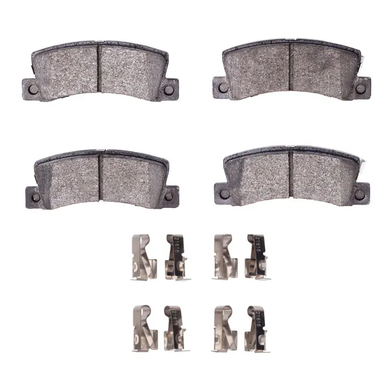 R1 87-96 Toyota Camry Rear Optimum Oe Pads & Hardware Kit 1