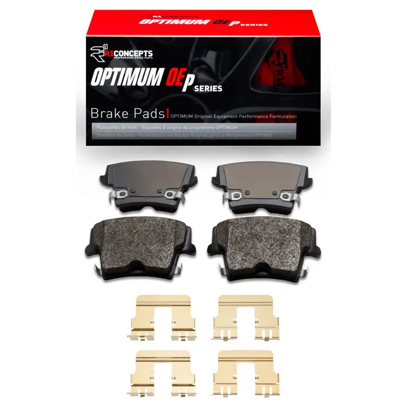 R1 06-08 Dodge Magnum Rear Optimum Oe Pads & Hardware Kit 1