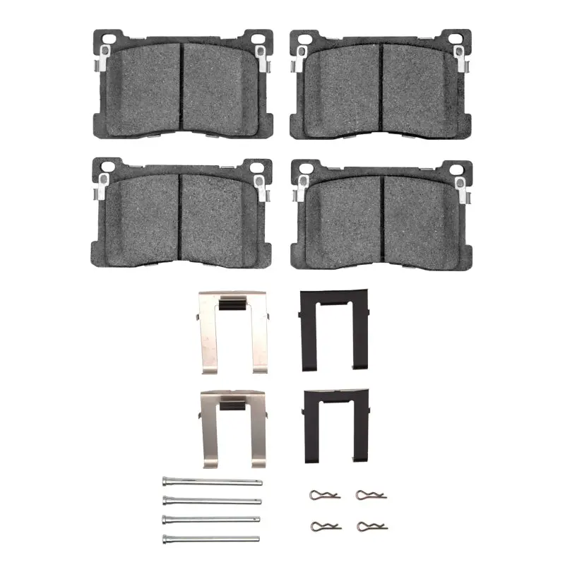 R1 12-17 Hyundai Equus Front Ceramic Pads & Hardware Kit 1