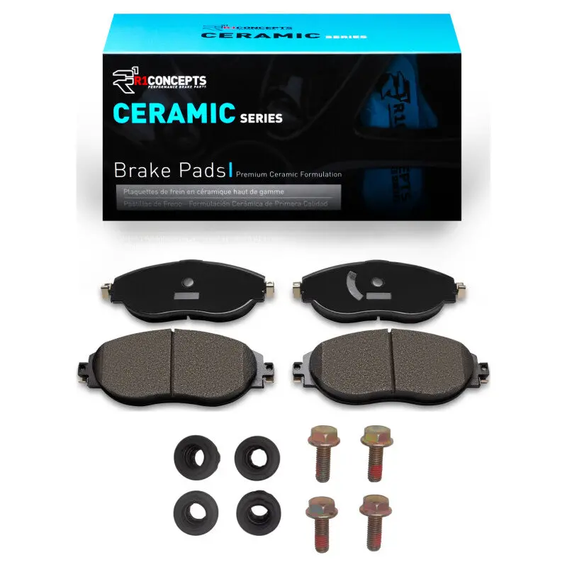 R1 2018-2025 Audi Q3 Front R1 Ceramic Pads & Hardware Kit 1