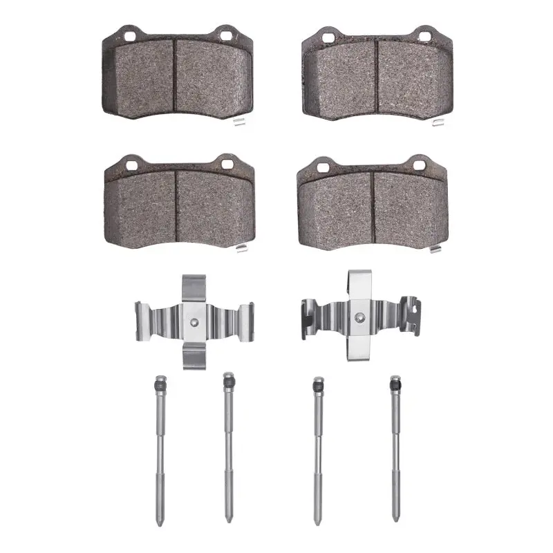 R1 2018-2025 Dodge Durango Rear Performance Off-Road/Tow Brake Pads & Hardware Kit 1