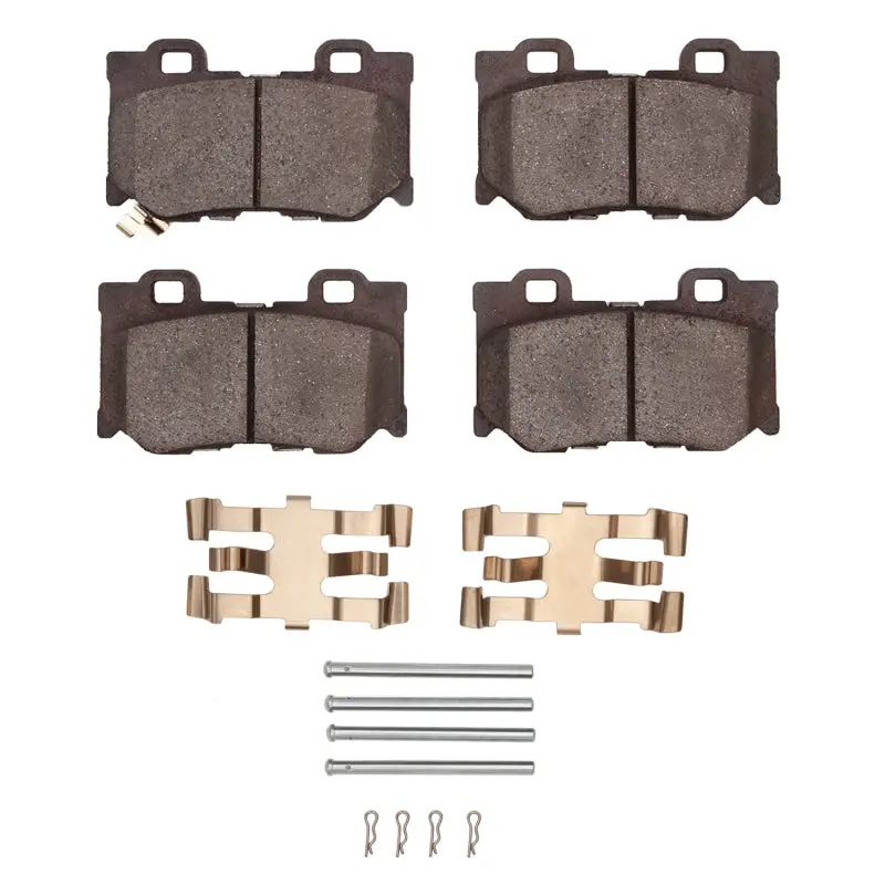 R1 2008-2025 Infiniti M56 Rear R1 Ceramic Pads & Hardware Kit 1