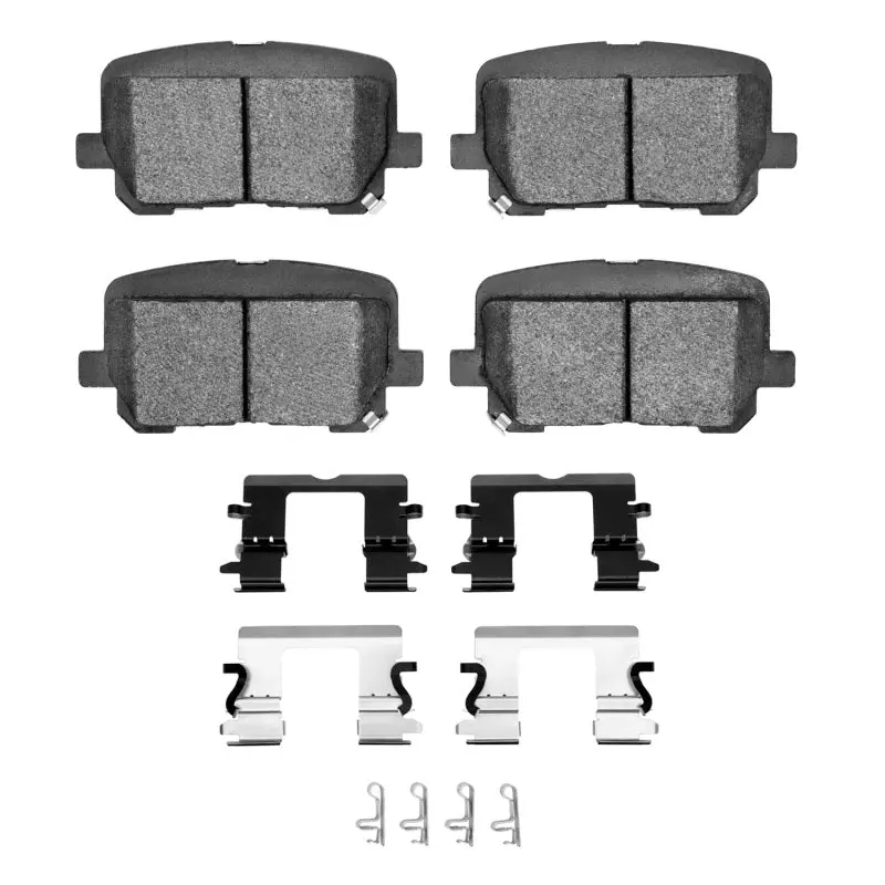 R1 14-23 Dodge Charger Rear Semi Met Pads & Hardware Kit 1