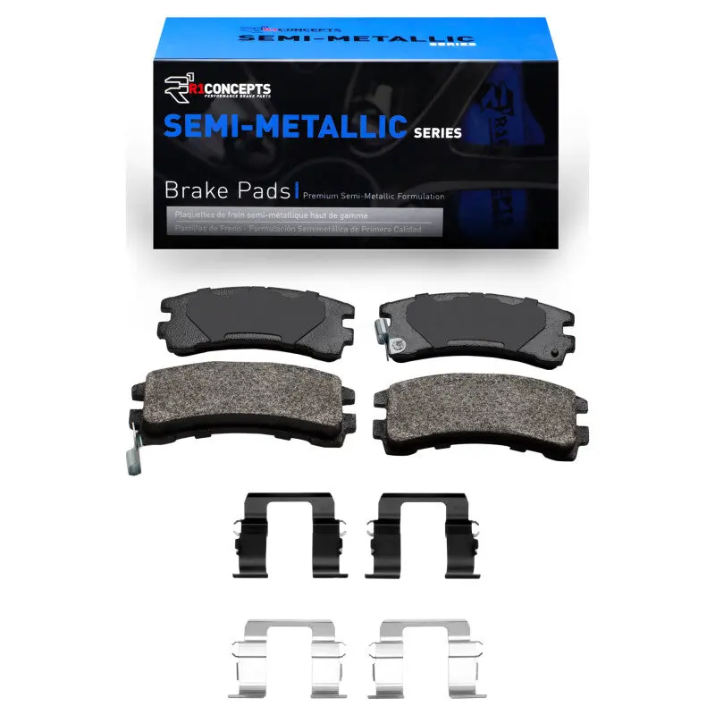 R1 88-95 Nissan Pathfinder Rear Semi Met Pads & Hardware Kit 1
